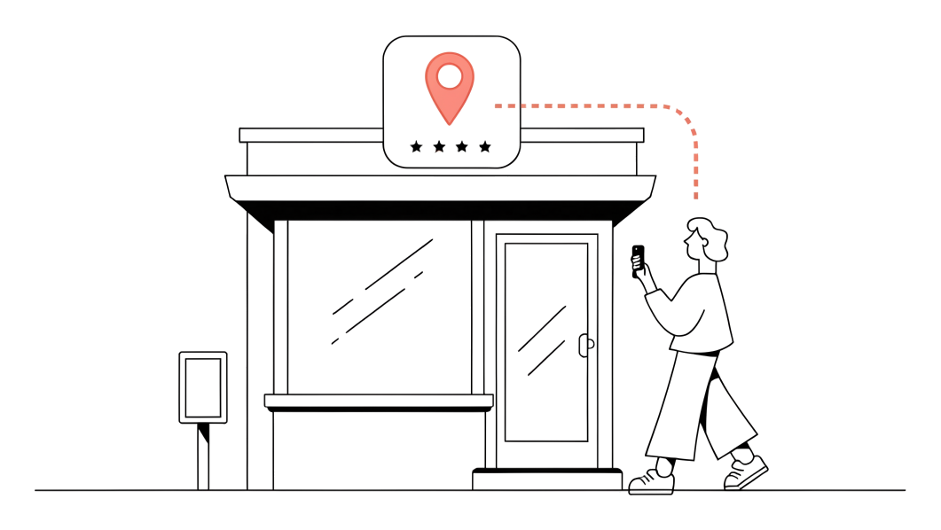 Storefront business: customers come to your address